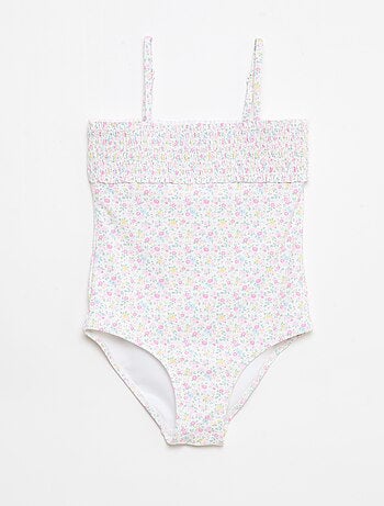 Costume da bagno smock con scrunchie