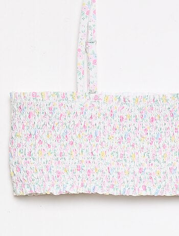 Costume da bagno smock floreale - 2 pezzi