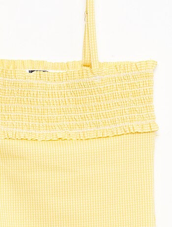 Costume da bagno smock + scrunchie - 1 pezzo