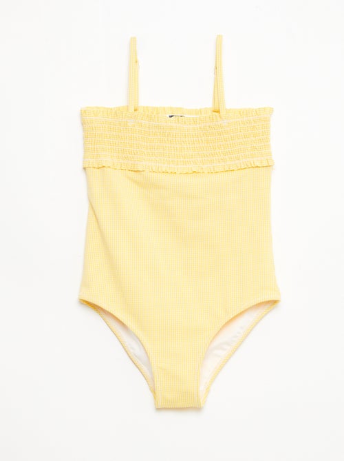 Costume da bagno smock + scrunchie - 1 pezzo - Kiabi