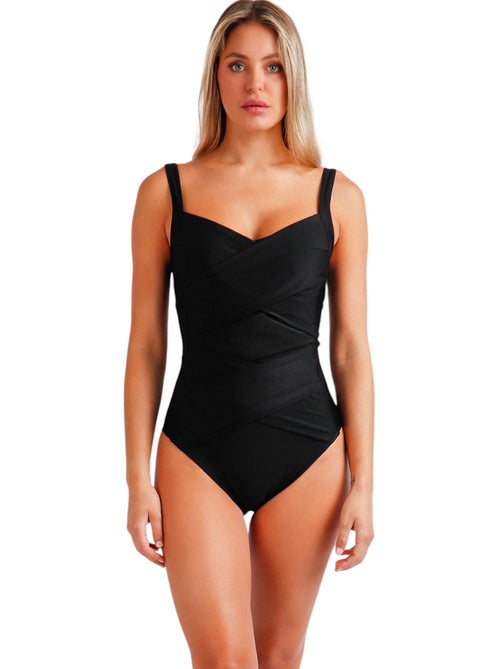 Costume da bagno snellente a righe curve da donna ADMAS - Kiabi Costume da bagno snellente a righe curve da donna ADMAS - Kiabi