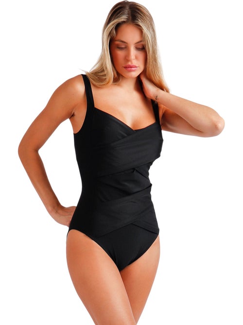 Costume da bagno snellente a righe curve da donna ADMAS - Kiabi Costume da bagno snellente a righe curve da donna ADMAS - Kiabi