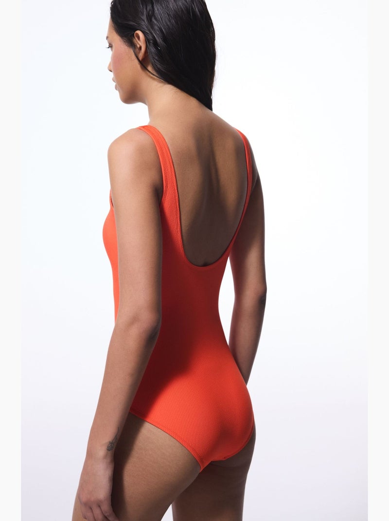 Costume da bagno sportivo sona donna penti Arancione - Kiabi