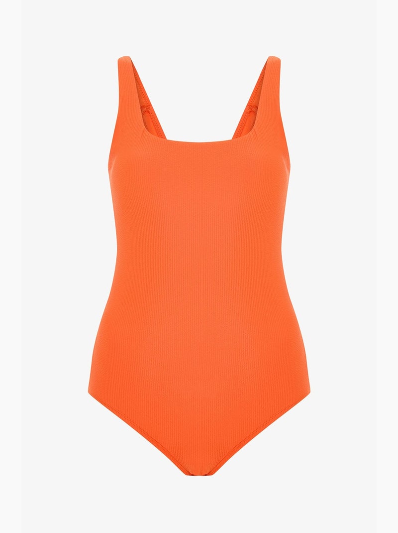 Costume da bagno sportivo sona donna penti Arancione - Kiabi