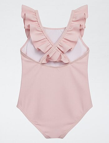 Costume da bagno stampato 'Bluey' con volant