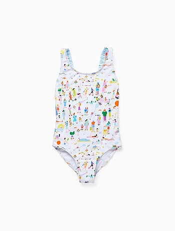Costume da bagno stampato Carolina Celas x Zippy