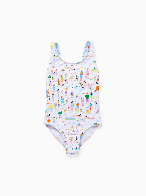 Costume da bagno stampato Carolina Celas x Zippy - Kiabi Costume da bagno stampato Carolina Celas x Zippy - Kiabi