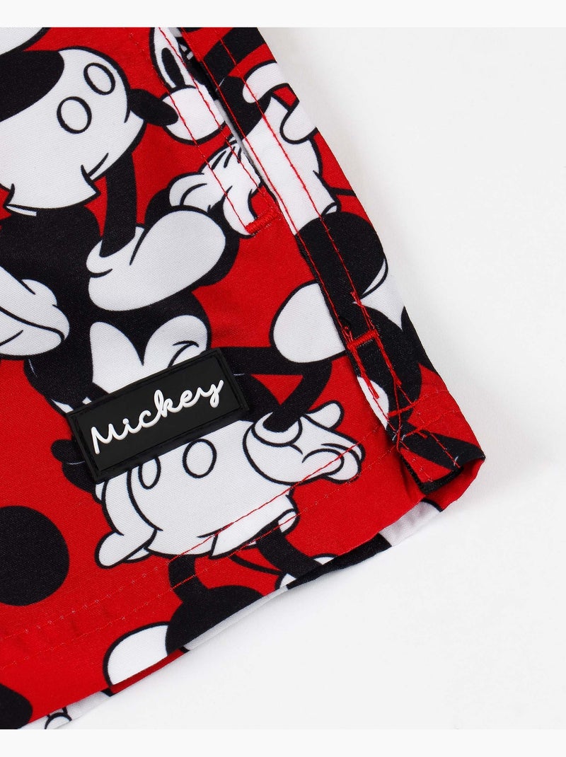Costume da bagno stampato DISNEY Oh Mickey per bambini Rosso - Kiabi