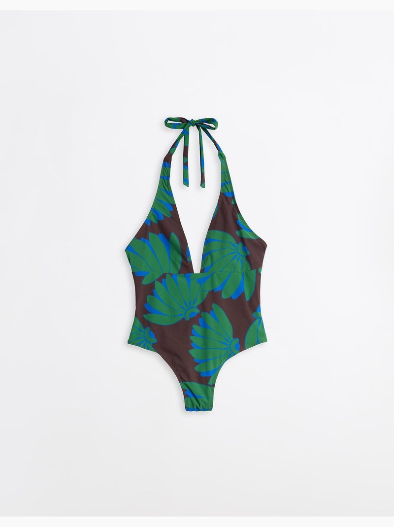 Costume da bagno stampato, MO Fashion Marrone - Kiabi