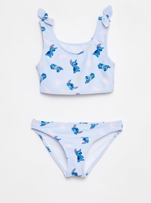 Costume da bagno 'Stitch Disney' con fiocchi decorativi - 2 pezzi - Kiabi
