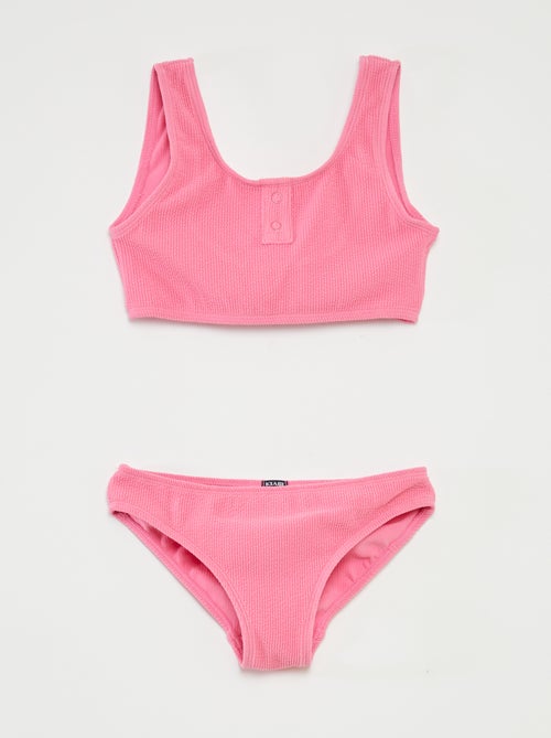 Costume da bagno tinta unita - 2 pezzi - Kiabi