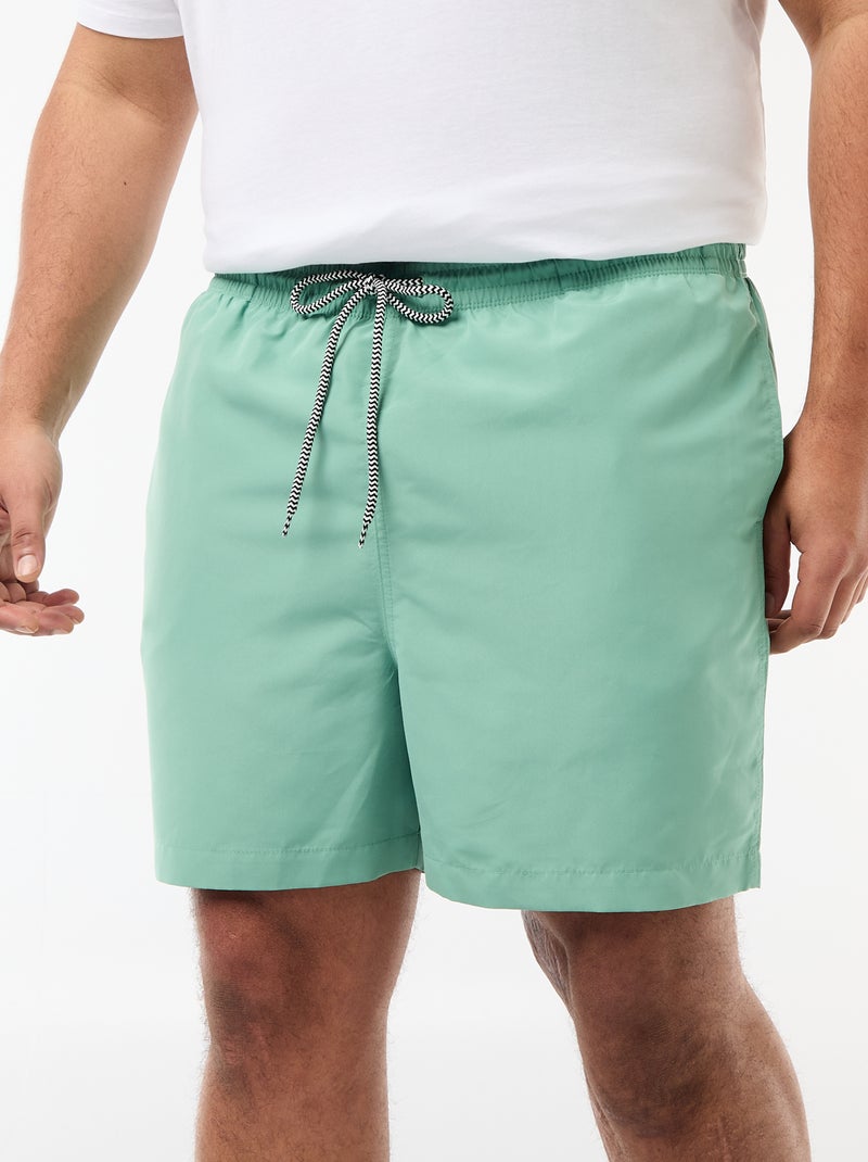 Costume da bagno tinta unita Verde - Kiabi