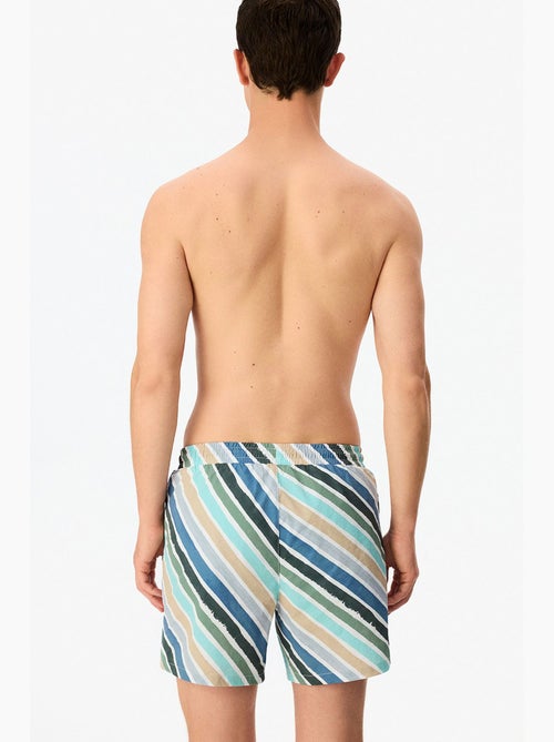 Costume da bagno uomo a righe cros line penti - Kiabi Costume da bagno uomo a righe cros line penti - Kiabi