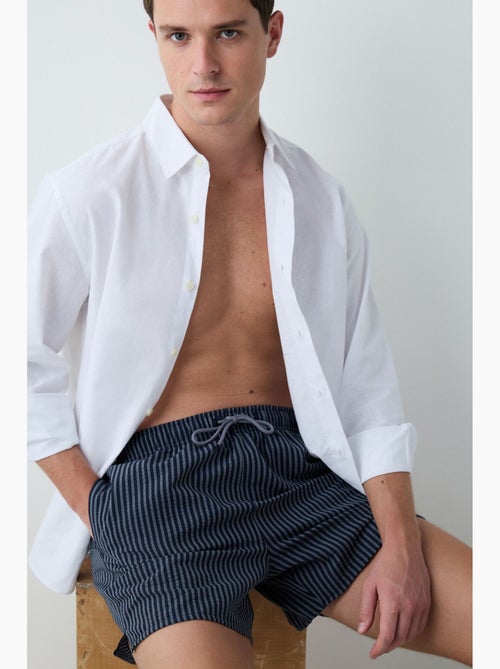 Costume da bagno uomo a righe penti - Kiabi Costume da bagno uomo a righe penti - Kiabi