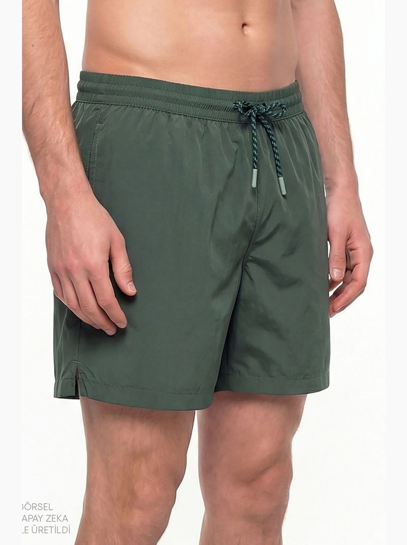 Costume da bagno uomo basic dark penti Cachi - Kiabi