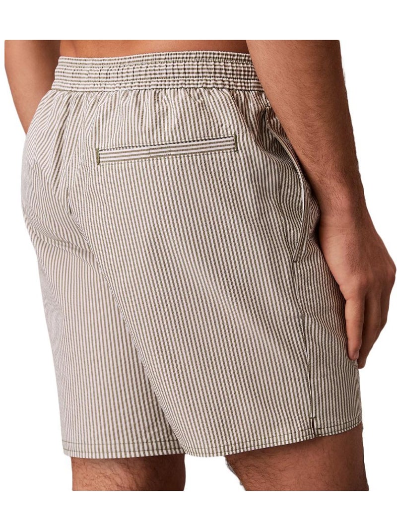 Costume da bagno uomo calvin klein con coulisse Verde kaki chiaro - Kiabi