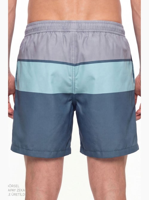 Costume da bagno uomo mindful colour block a righe penti - Kiabi Costume da bagno uomo mindful colour block a righe penti - Kiabi