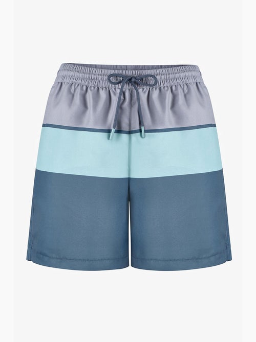 Costume da bagno uomo mindful colour block a righe penti - Kiabi Costume da bagno uomo mindful colour block a righe penti - Kiabi
