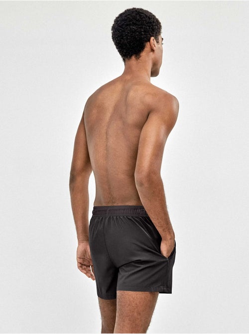 Costume da bagno uomo nero liscio - Kiabi Costume da bagno uomo nero liscio - Kiabi