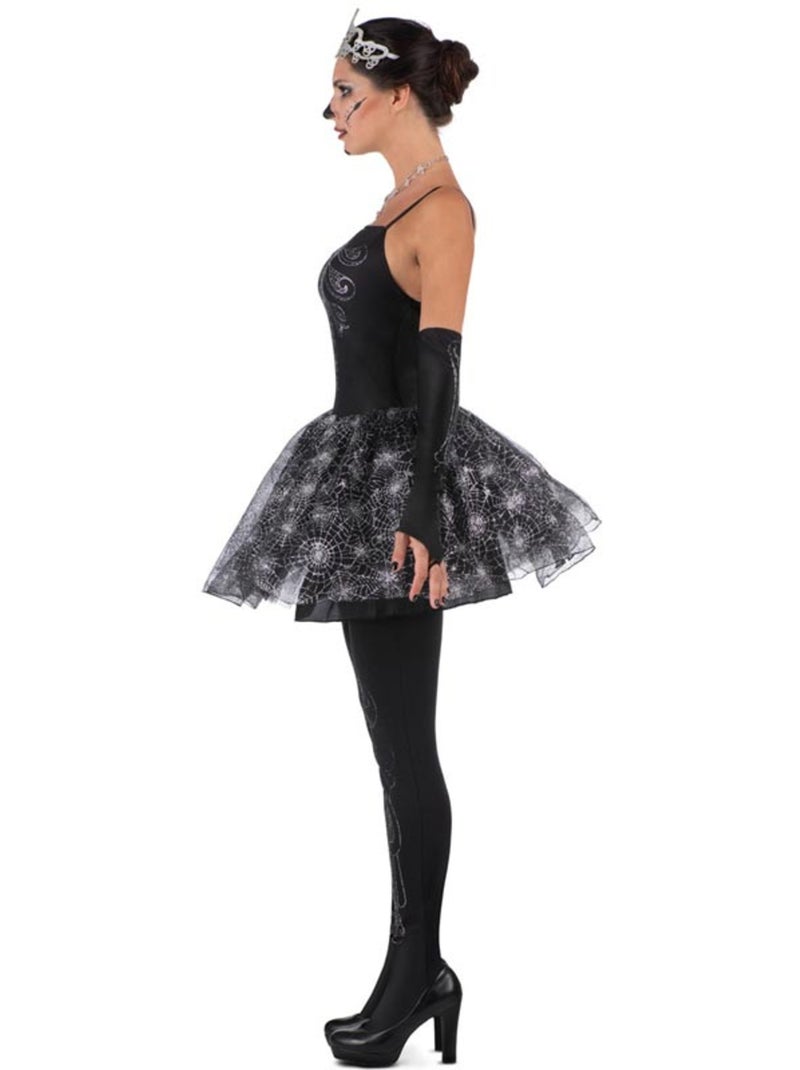 Costume da ballerina scheletro con tiara Multicolore - Kiabi