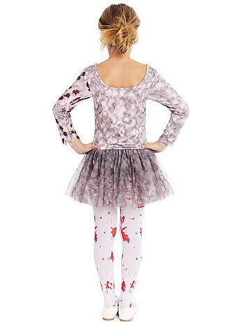 Costume da ballerina zombie con copricapo