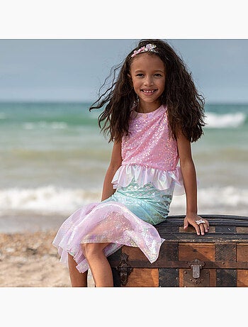 Costume da bambina - abito principessa sirena | Great Pretenders