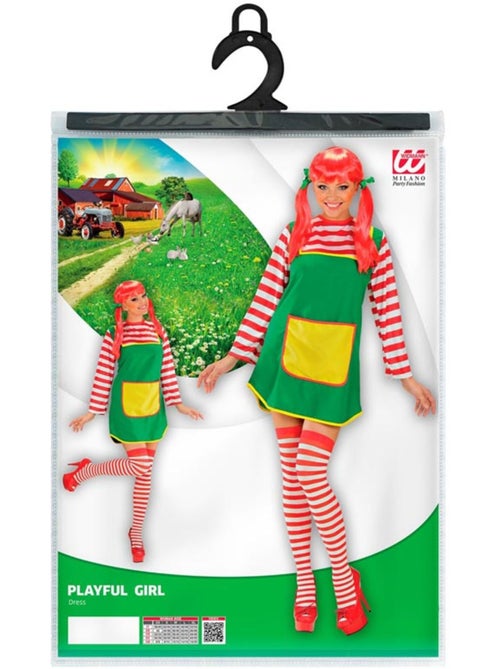 Costume da bambina giocosa a righe - Kiabi