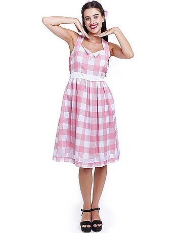 Costume da bambola a quadri