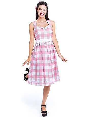 Costume da bambola a quadri