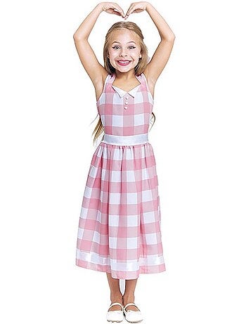 Costume da bambola a quadri