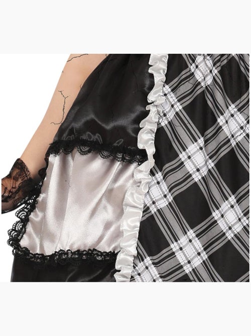 Costume da bambola di porcellana con motivo a quadri - Kiabi