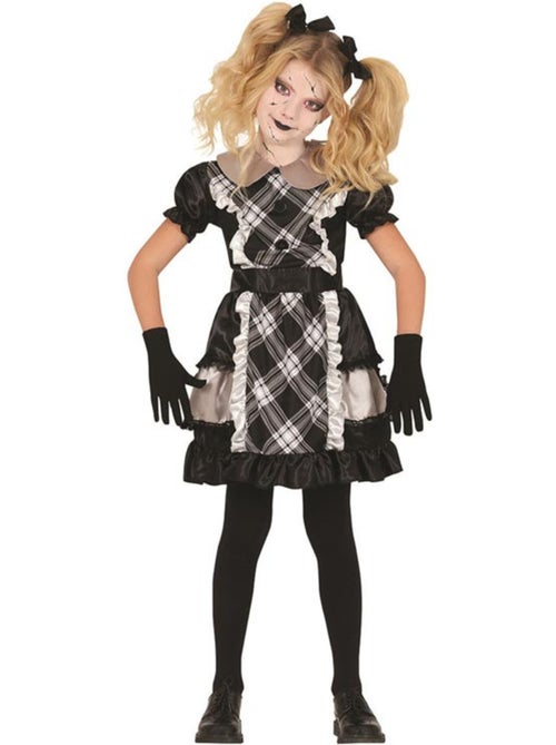 Costume da bambola di porcellana con motivo a quadri - Kiabi