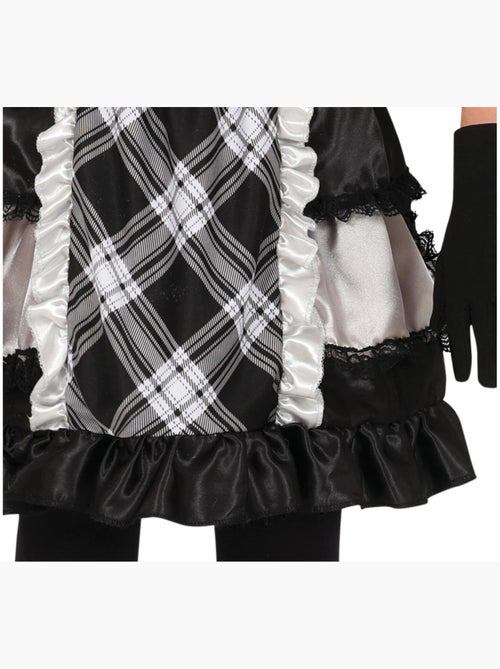 Costume da bambola di porcellana con motivo a quadri - Kiabi