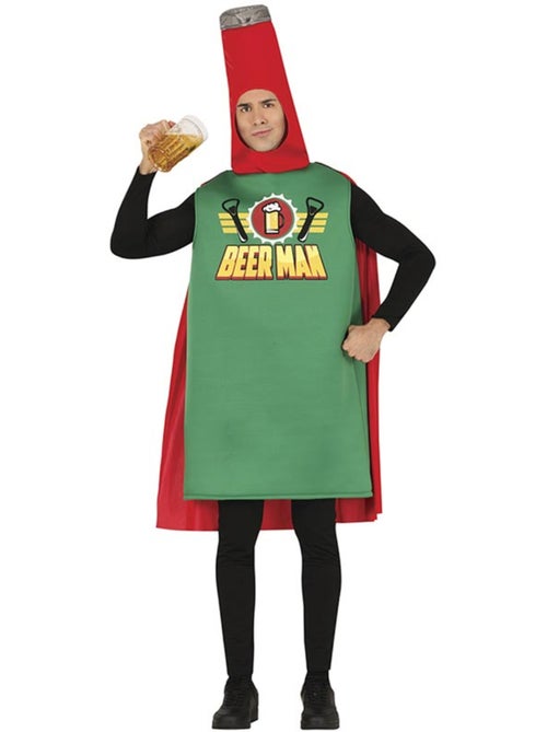 Costume da birraio con bottiglia - Kiabi
