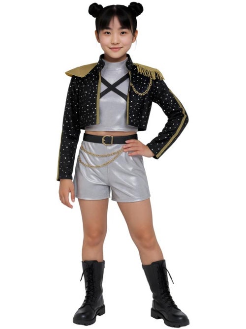 Costume da cacciatrice k-pop premium per adolescente - Kiabi