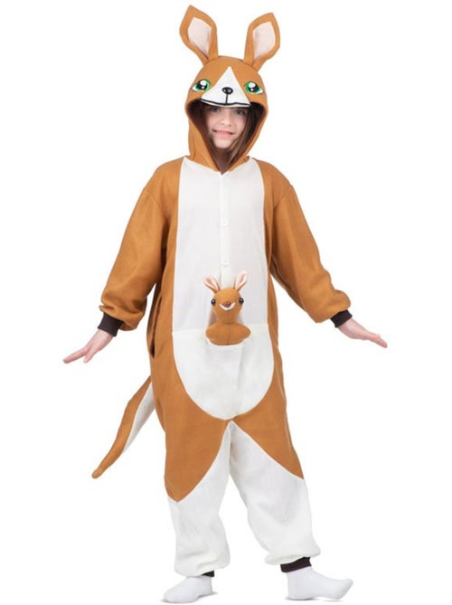 Costume da canguro o pigiama con cappuccio e peluche - Kiabi