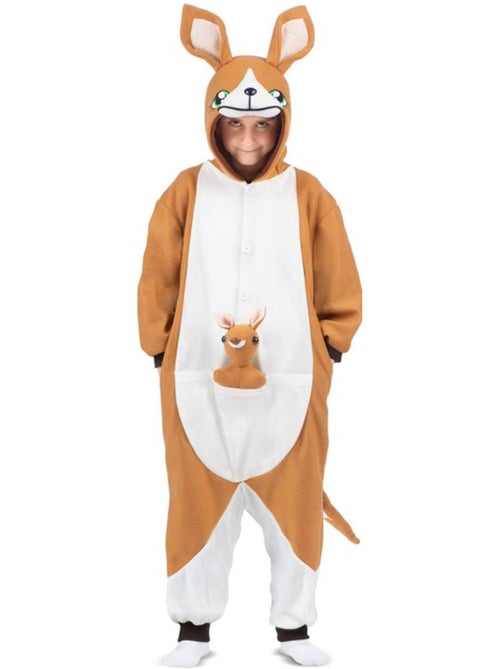 Costume da canguro o pigiama con cappuccio e peluche - Kiabi