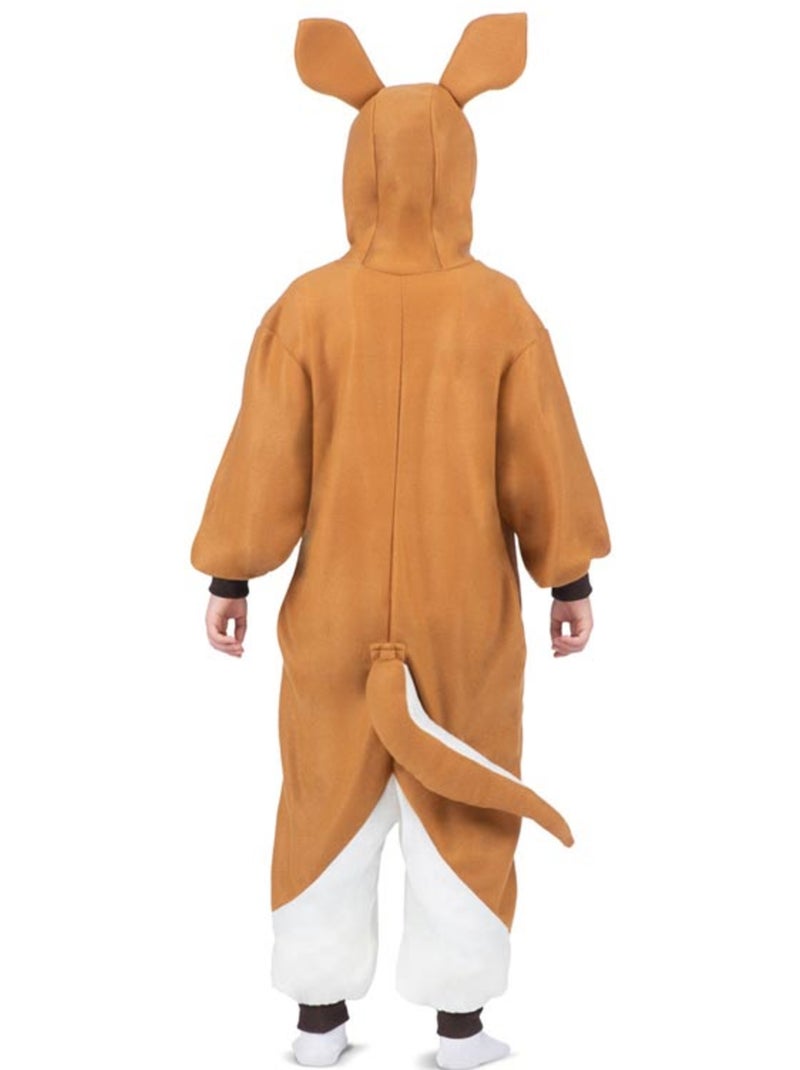 Costume da canguro o pigiama con cappuccio e peluche Multicolore - Kiabi