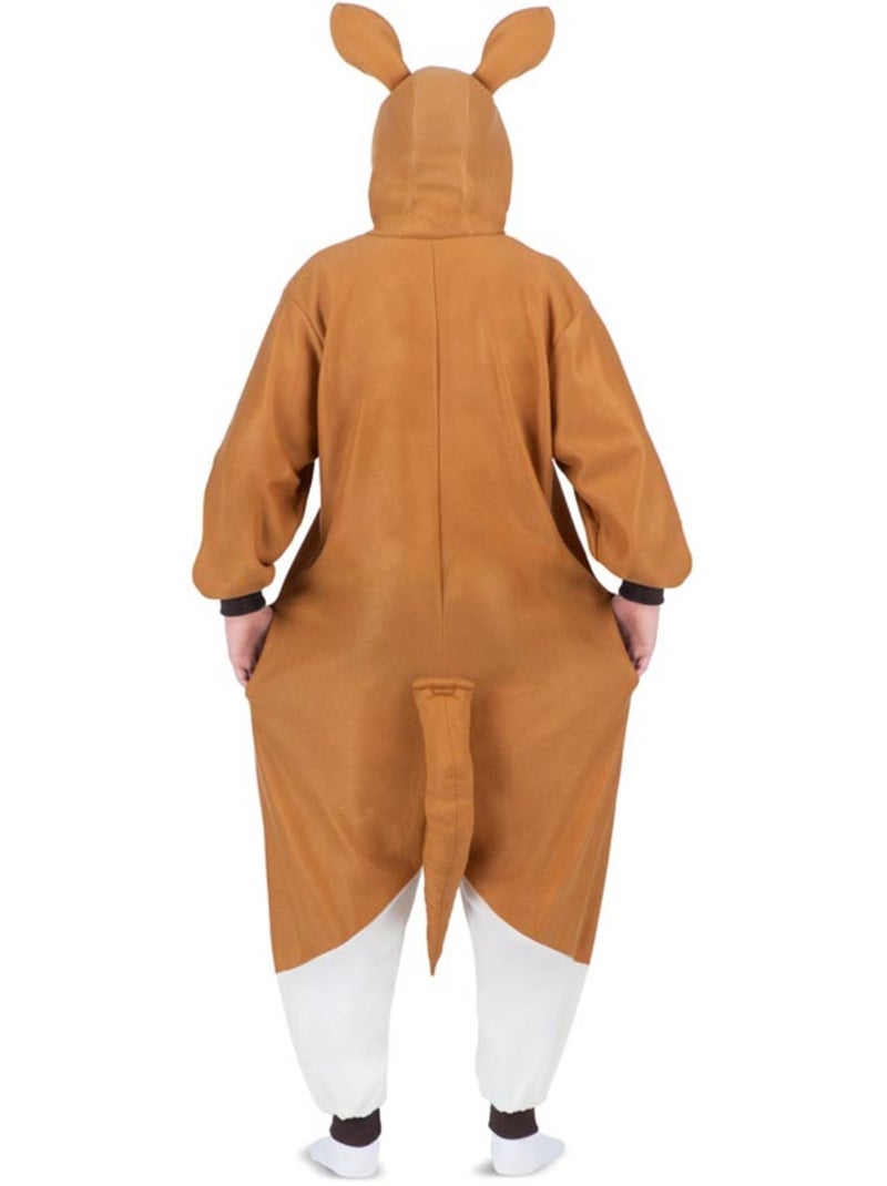 Costume da canguro o pigiama con cappuccio in peluche Multicolore - Kiabi