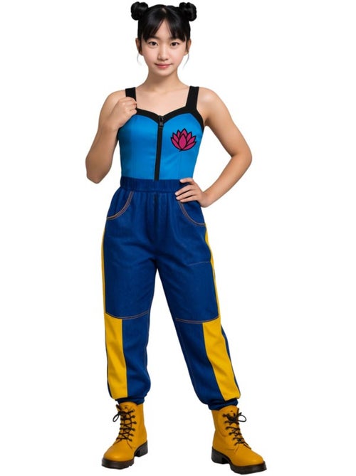 Costume da cantante k-pop lotus per adolescente - Kiabi