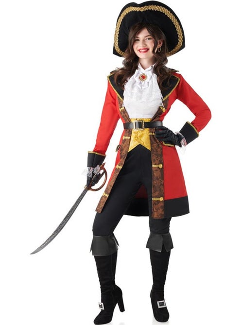 Costume da capitana pirata hook da donna - Kiabi