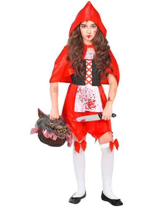 Costume da cappuccetto rosso zombie - Kiabi