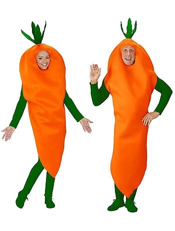 Costume da carota intera