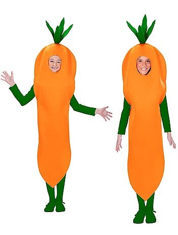 Costume da carota intera