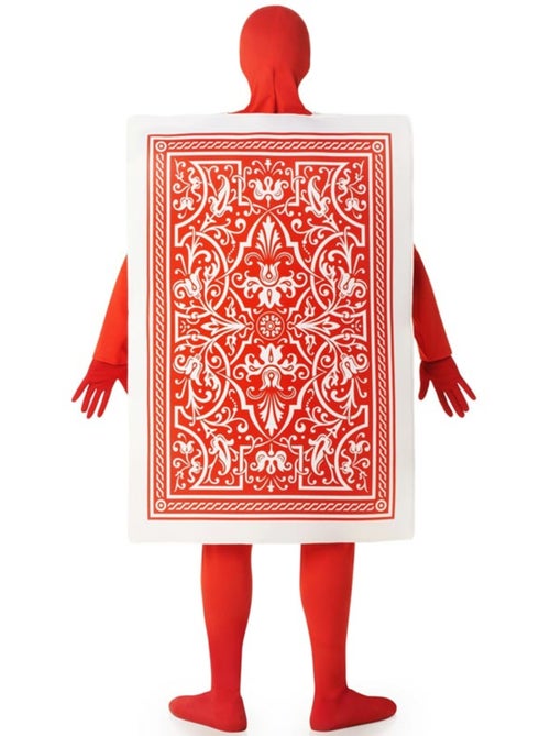 Costume da carta asso di cuori per adulti - Kiabi