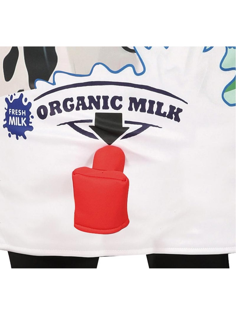 Costume da cartone del latte per adulti Multicolore - Kiabi