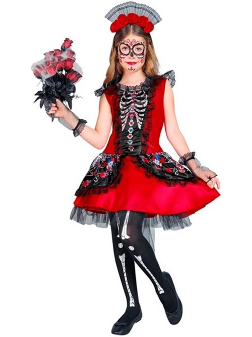 Costume da Catrina Scheletro - Kiabi