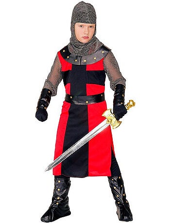 Costume da cavaliere medievale con bracciali