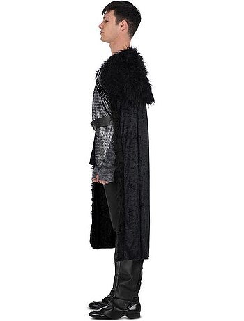 Costume da cavaliere medievale con mantello