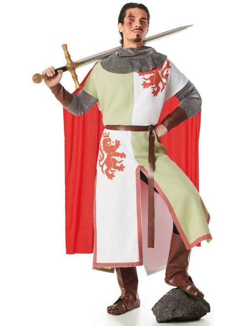 Costume da cavaliere medievale leone da uomo - Kiabi